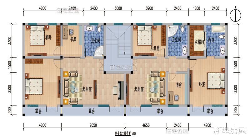 书房|农村建四合院多少钱？