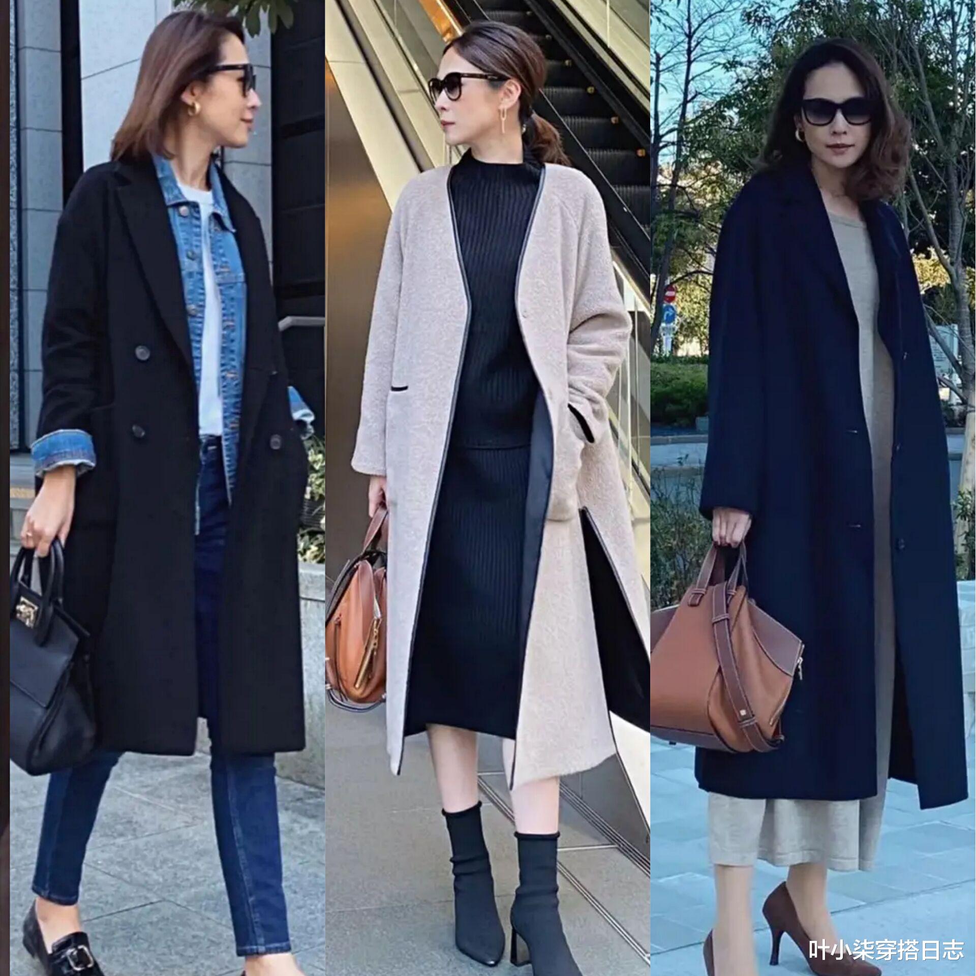 叶小柒穿搭日志 40岁女人更适合“大女人”风，简约硬朗大气，够飒够美
