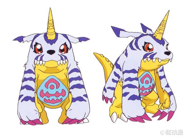 数码宝贝|《数码宝贝》中样子相同颜色不同的数码兽,你们还记得多少?