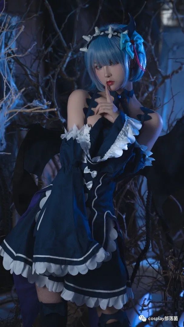 |cos：?小恶魔蕾姆cos正片