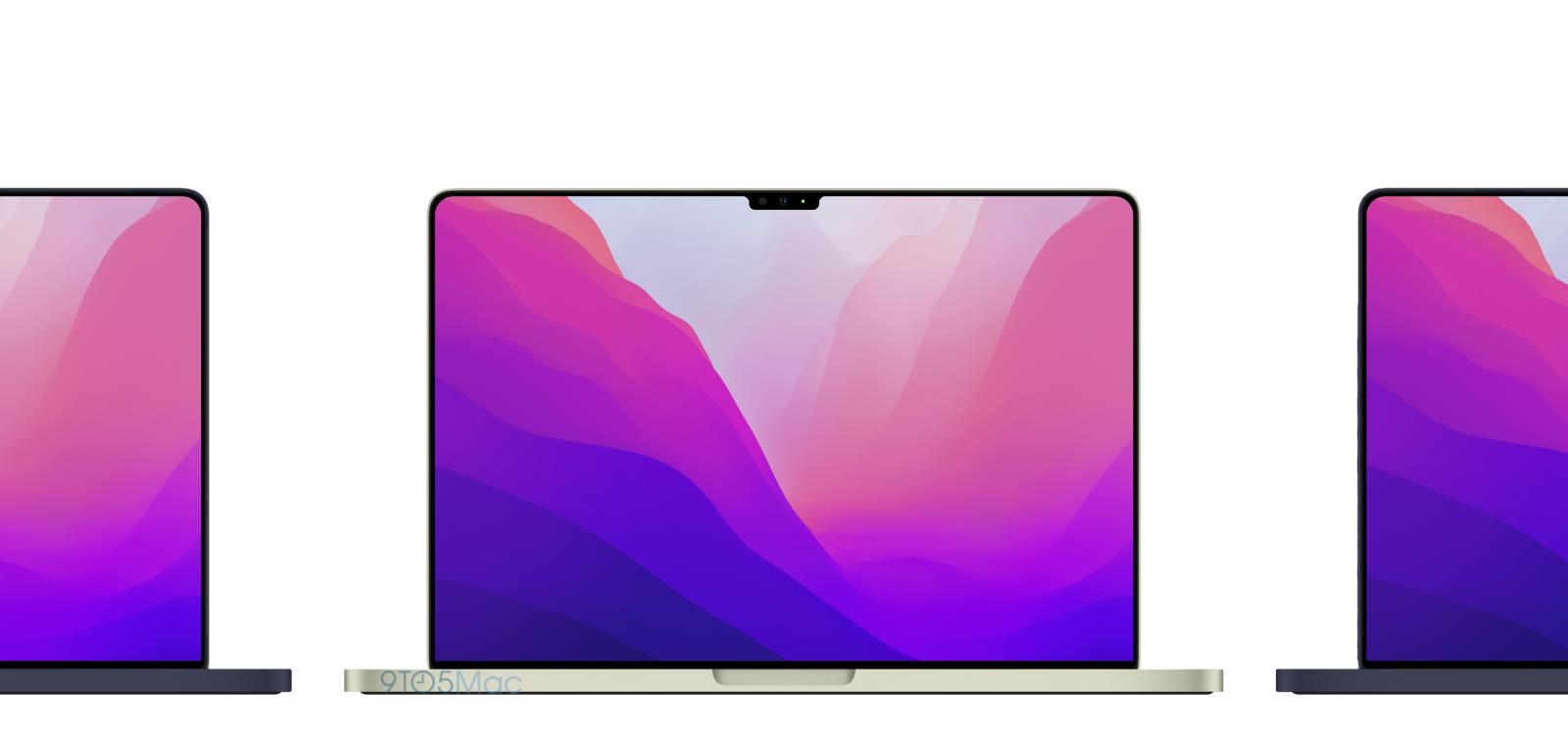 MacBook Pro|这就是新MacBook Pro的样子，极窄边框、刘海屏！