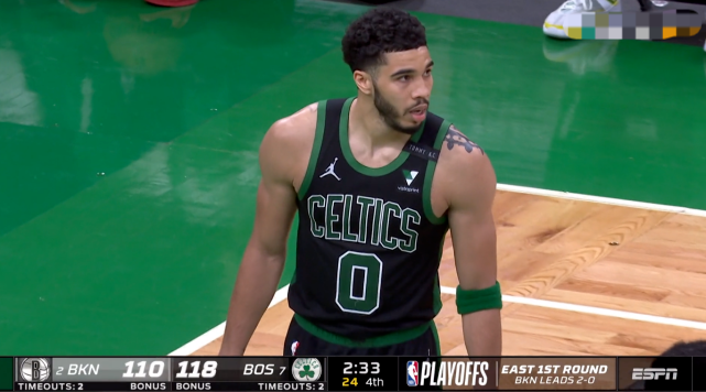 詹姆斯·哈登|?狂砍50分6板7助！塔圖姆單挑三巨頭，哈登41分難救主，歐文快醒醒！