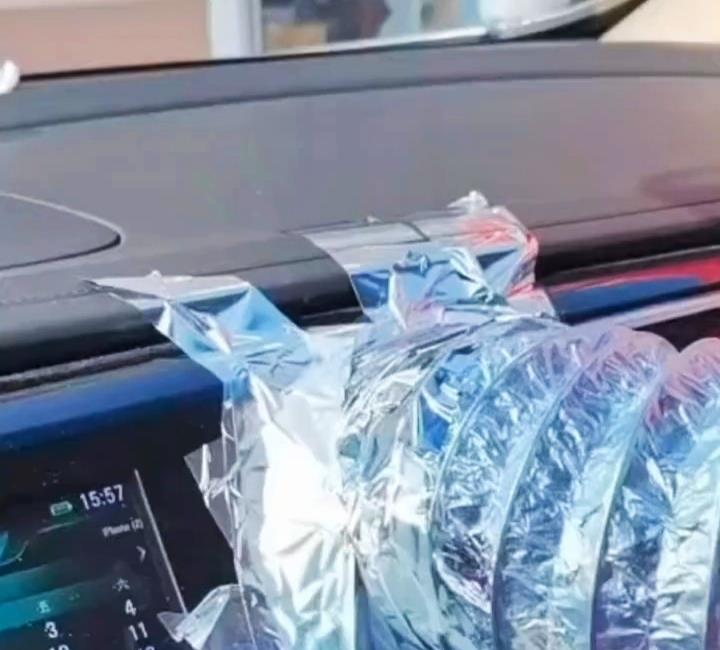 小海社会论|山东:男子担心医护妻子太热,用管道输送冷气降温:我疼媳妇吧