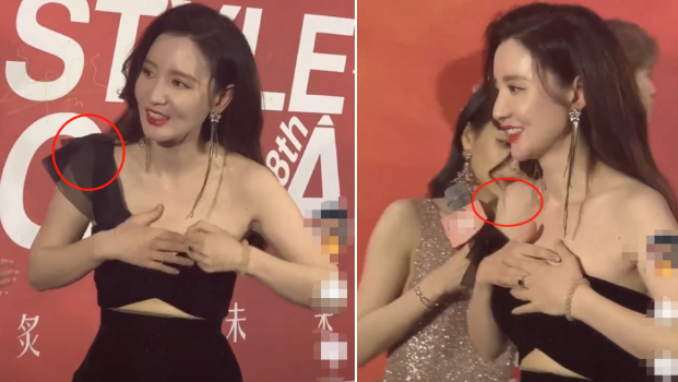 张萌|张萌穿束腰裙秀傲人曲线，因裙子太紧勒伤骨头，自称拿生命换身材