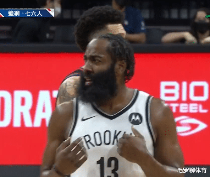 太陽隊|哈登半場13+5+7，終于體會單人力抗三巨頭感覺！對手三核39+20