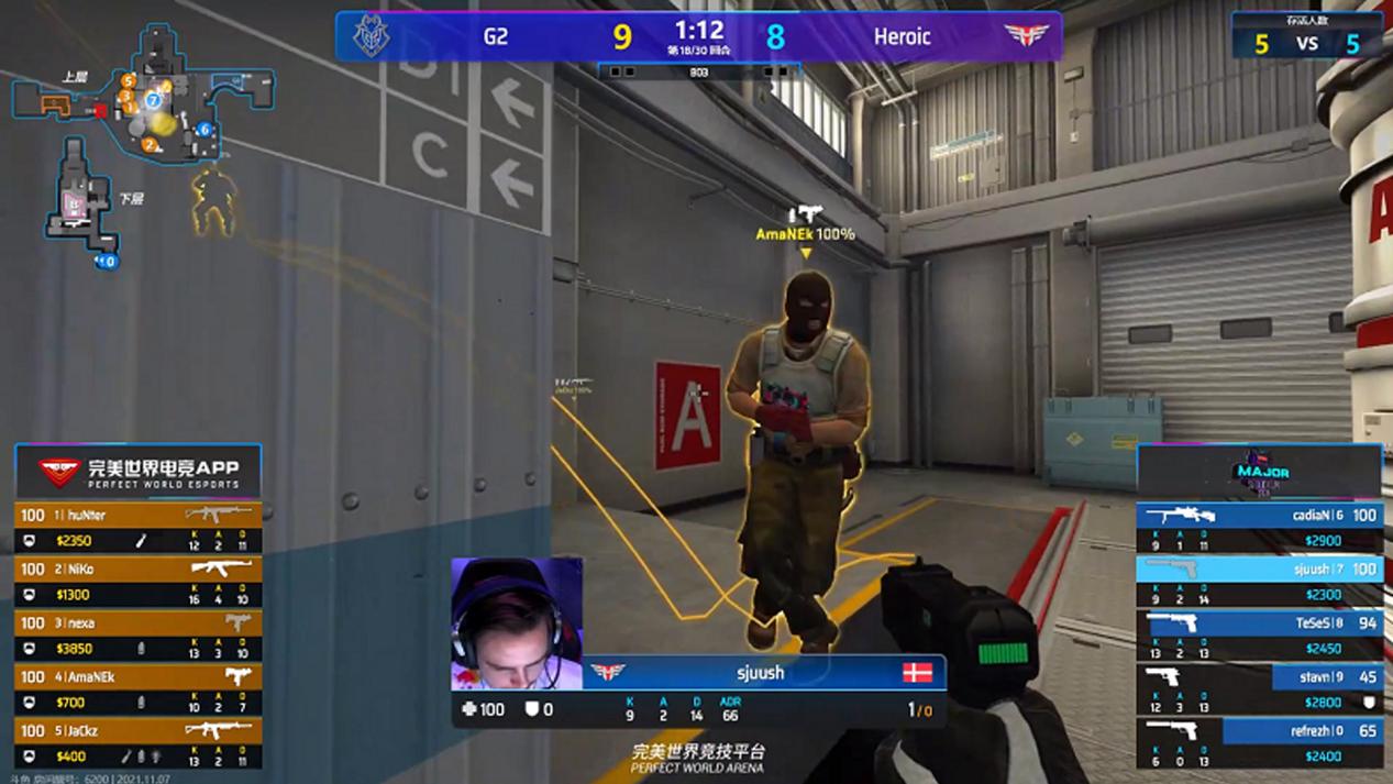 g2|CSGO：niko单人何以挽狂澜？半决赛X队先赢一张图
