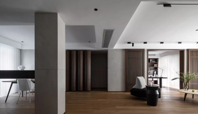 130平混搭风格四居室,是温馨的,有原木的味道