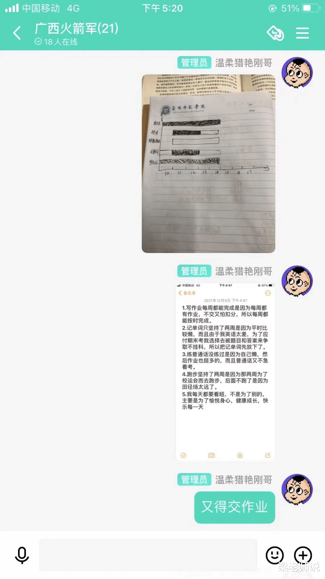 职业教育|“我只顾看男人了”一女大学生错交的期末作业，让老师无语