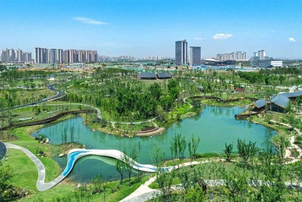 成都|成都东边又开放一座城市公园，面积1910亩，有全球最长3D打印桥