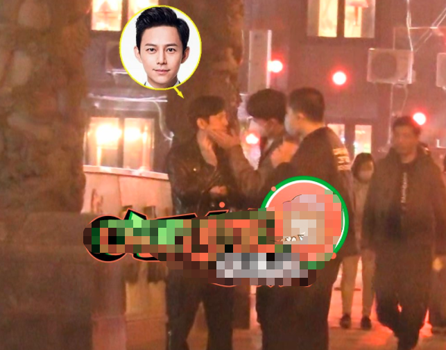 何炅|何炅深夜与男子十指紧扣，摸脸依偎场面腻歪，同回酒店互动显亲密