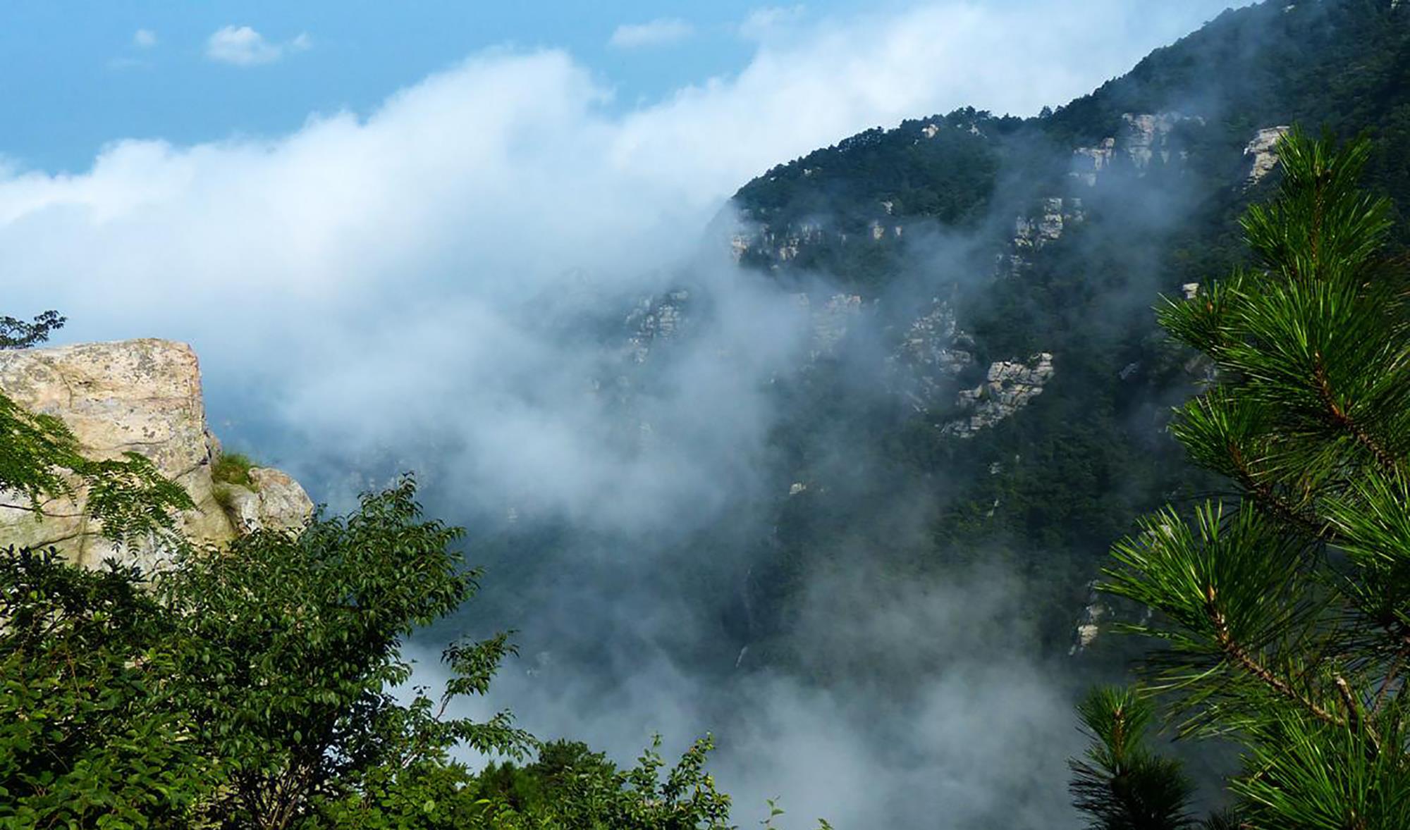 庐山 庐山有一处谷深壑幽的峡谷，这里峰奇岭秀，山奇石怪，气象万千