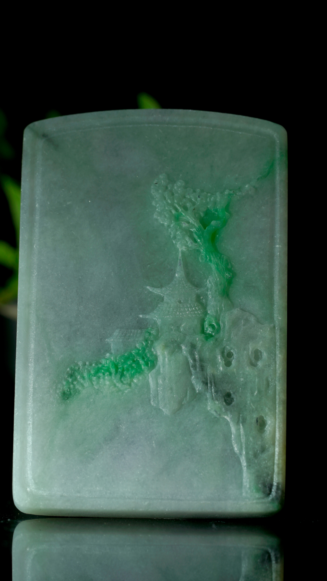 玉雕|平平无奇废料经玉雕师堪堪几笔雕乘龙观音后惊艳四座，大杀四方！