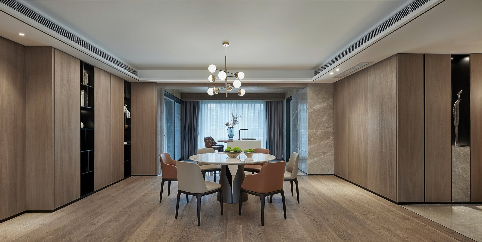 餐厅吊灯很重要,选好吊灯不仅能增加光亮 还可以提升档次