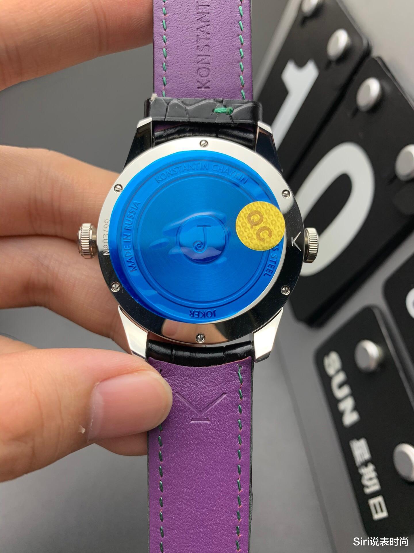 Siri说表时尚 Siri说表：TW厂俄罗斯小丑腕表