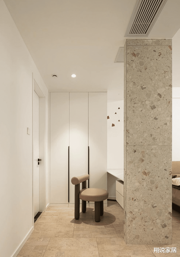 翔说家居|120㎡三室简约风,极致的简约感让人温馨又安逸,真让人羡慕