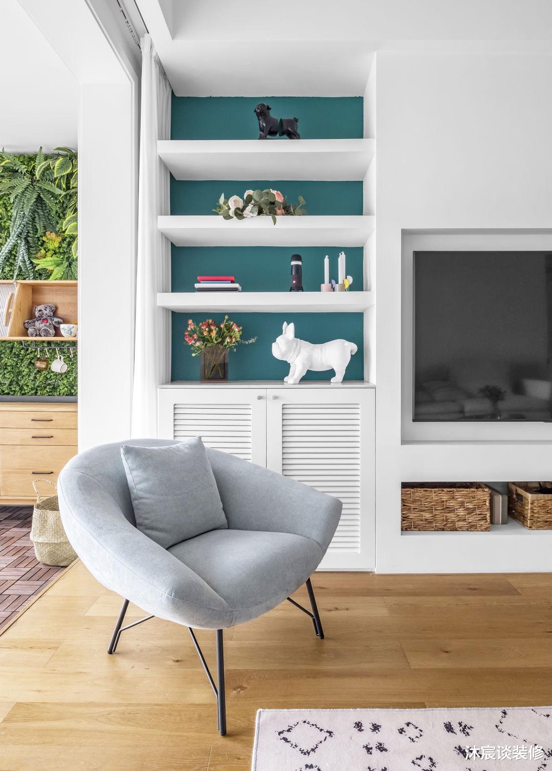 沐宸谈装修|向往田园生活的夫妻俩，把家装得清爽大方，还有让人快乐的大阳台