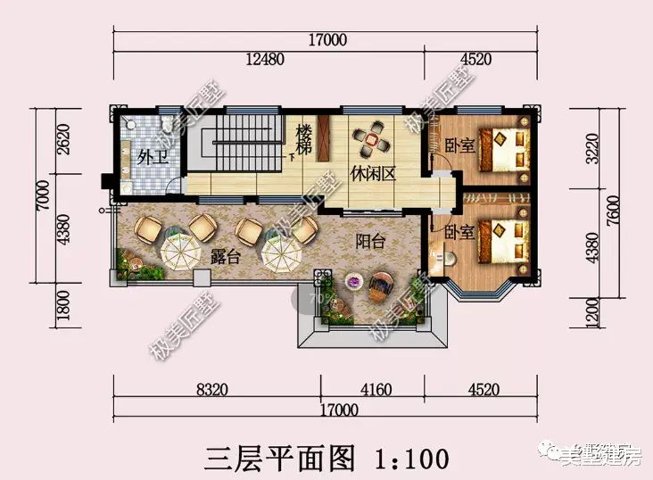 押金|农村宅基地面宽大进深小，建一套舒适大气的四开间别墅