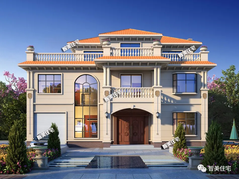 老家风景美如画，配上我家的新房子，这画面美得令人心动！