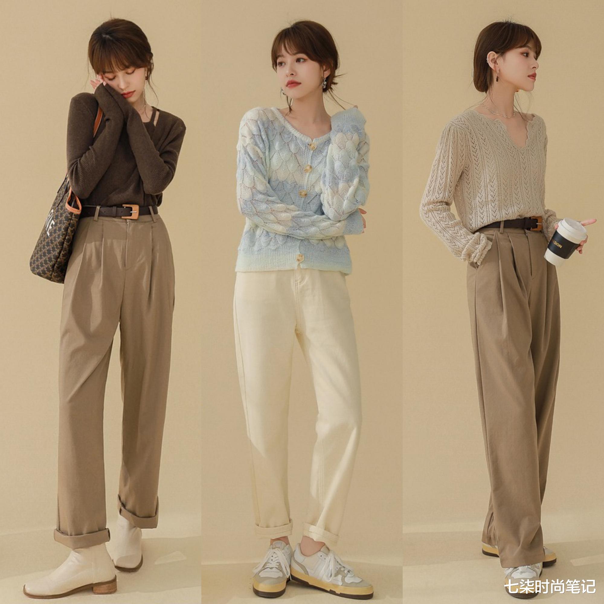 七柒时尚笔记|初秋极简中性色穿搭,百搭不出错,轻松穿出高级感