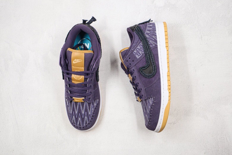 莆田鞋匠|Nk SB Dunk Low 限量色N7紫扣篮系列复古低帮滑板鞋
