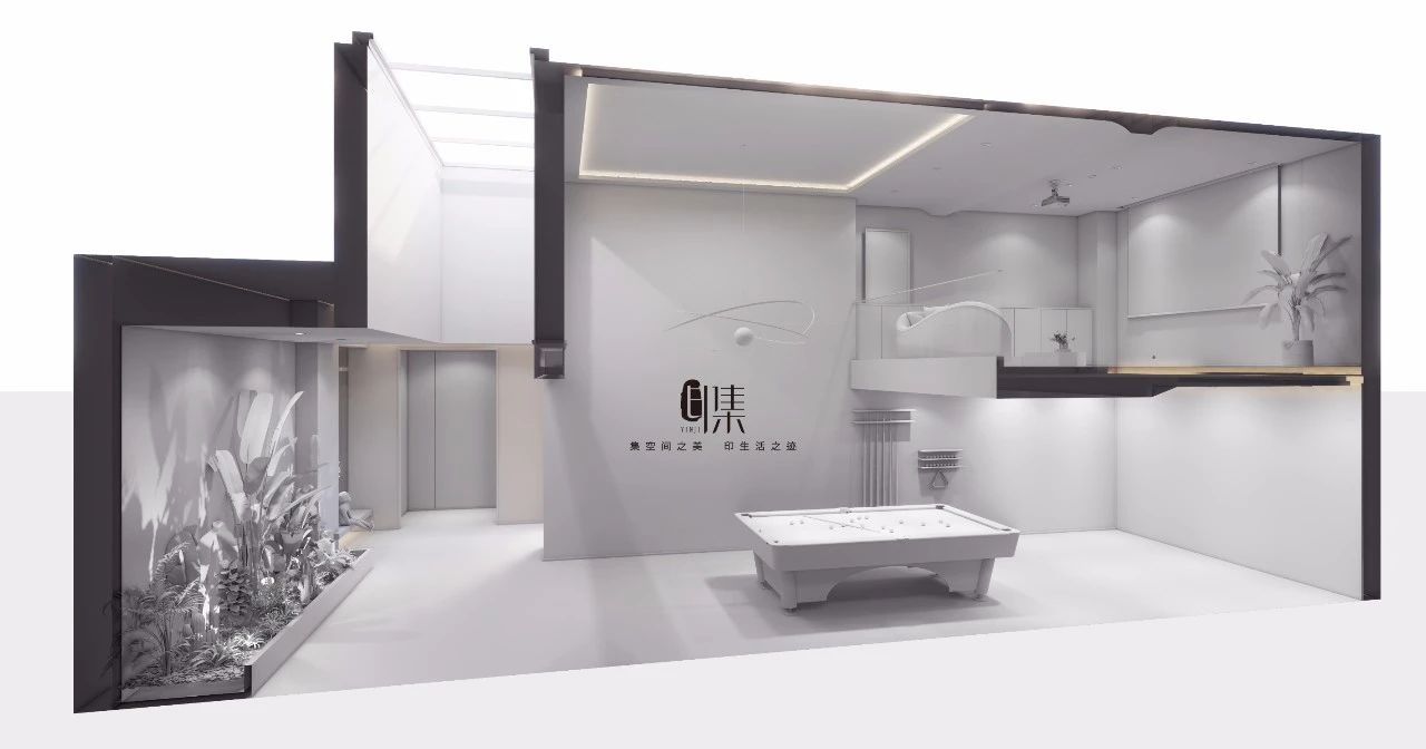 印集设计|「印集设计」国盛园墅360㎡现代极简风格案例