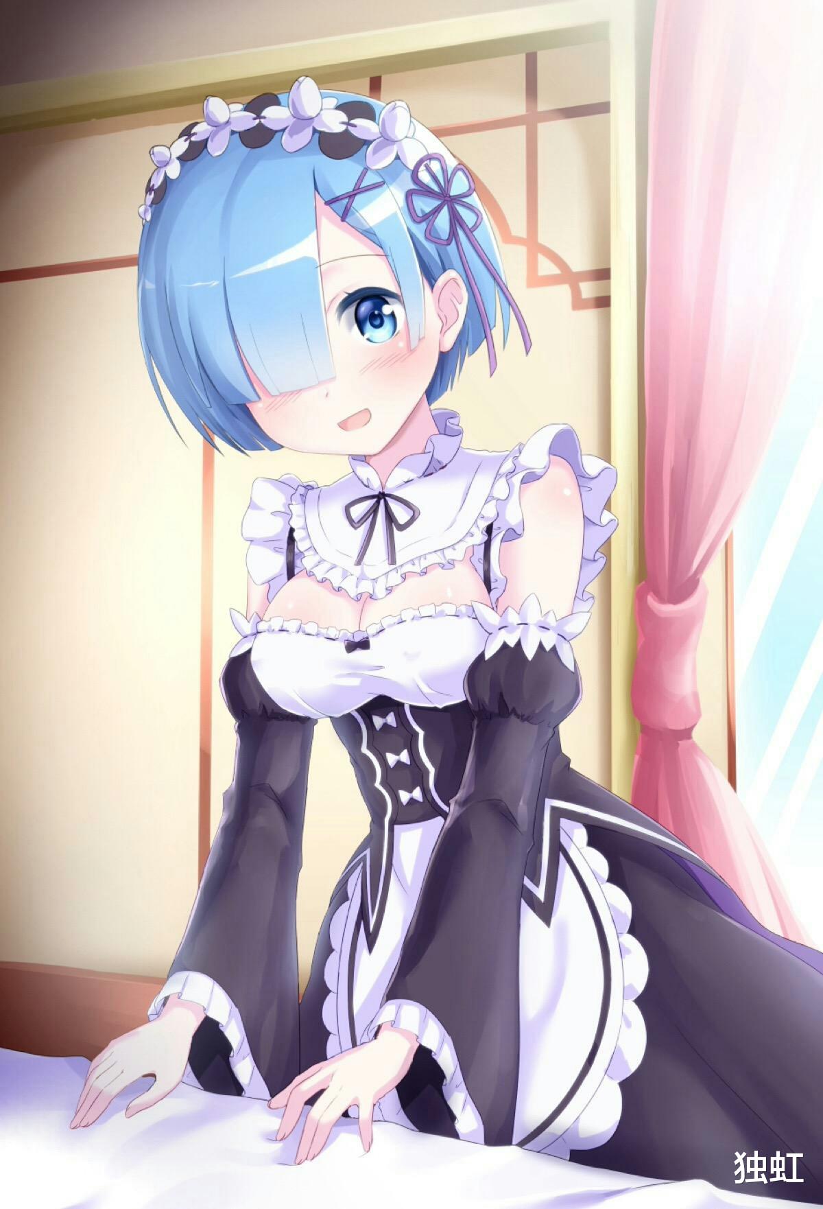|动漫里的蓝发少女，如果真爱有颜色，那么肯定是蓝色！