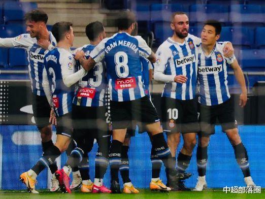 王大雷|4-0！1-1！西班牙人一夜迎2大打击：掉到西乙第3，武磊冲甲坏消息