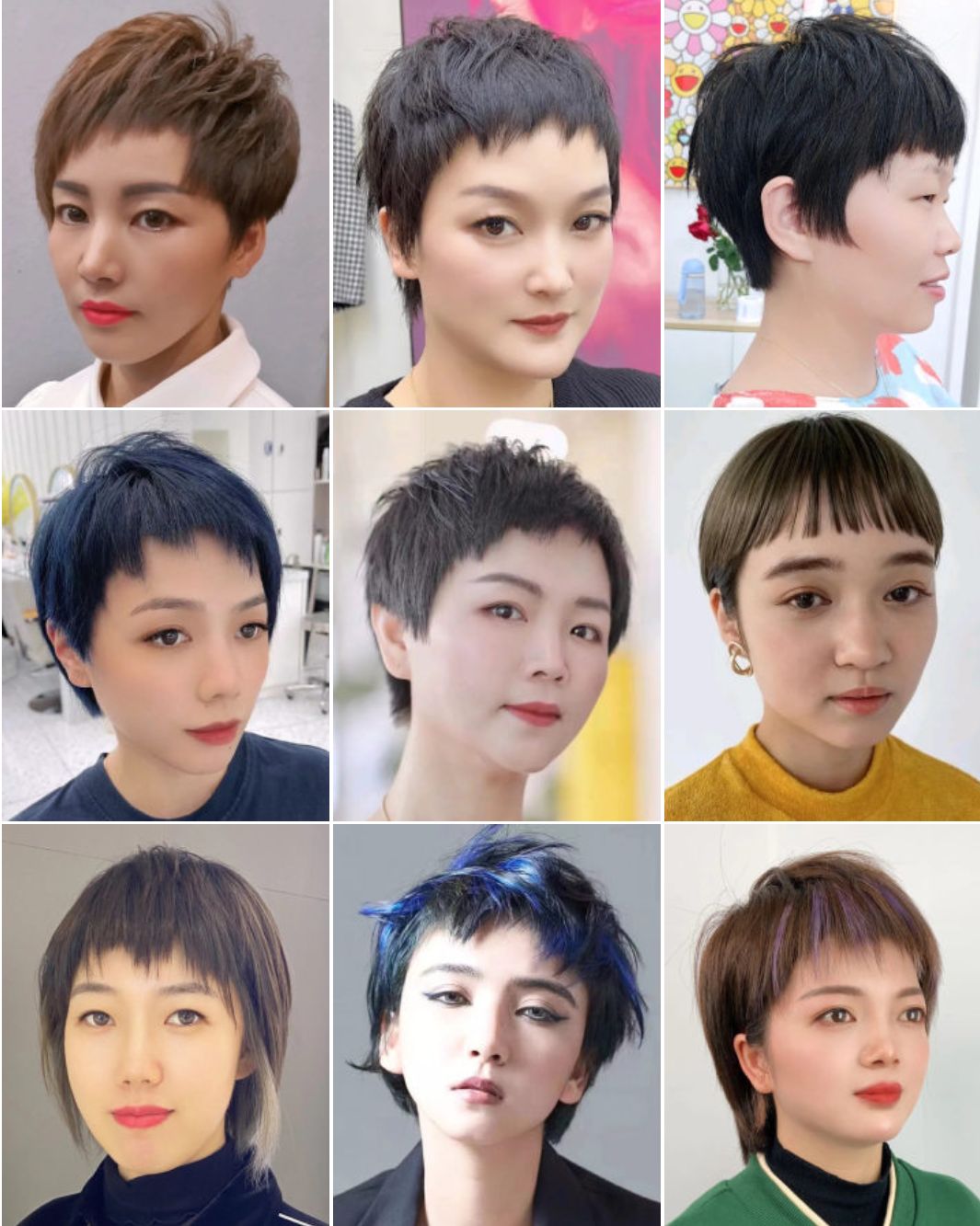 土豆 想换发型怎么剪？蓬松短发波波头满头烫，款款都不错