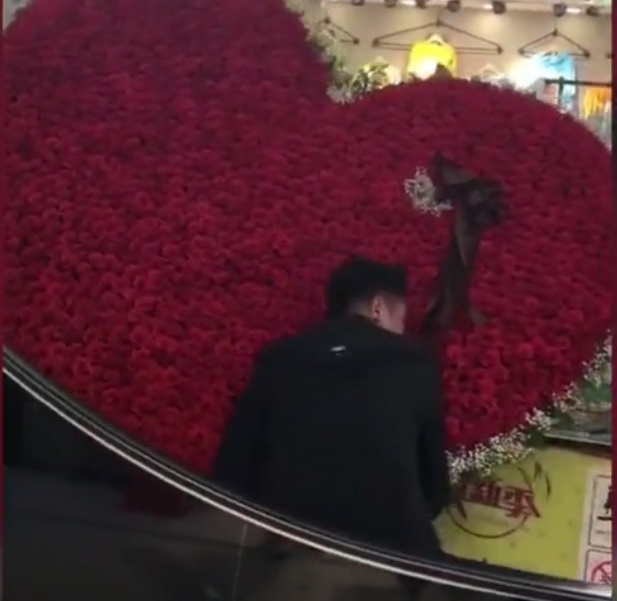 南浦影视 男子送前妻1314朵玫瑰求复合，结局万万没想到