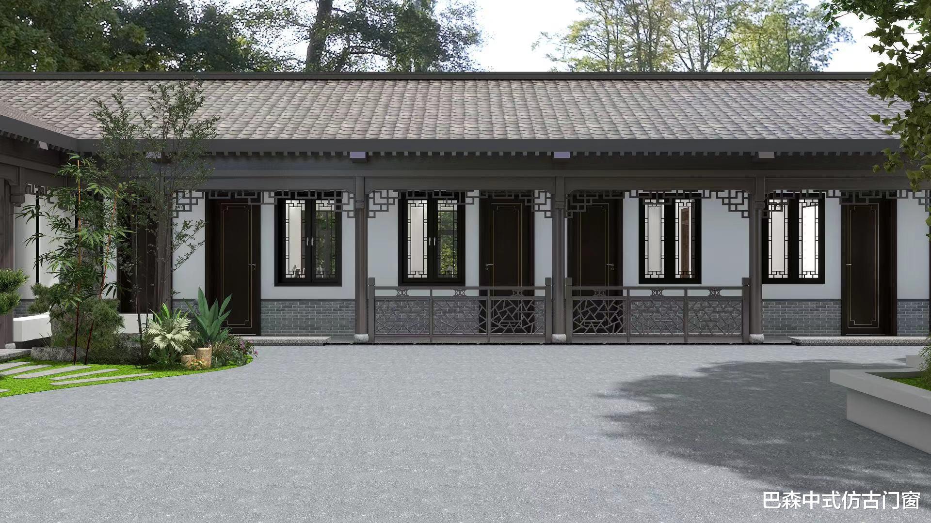 仿古铝合金门窗适合被应用在哪里?