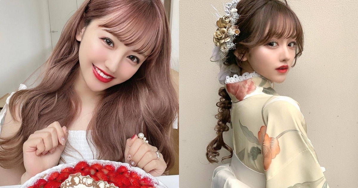 精品美图 21岁可爱「ひ な こ」脸蛋甜又梦幻，好有恋爱感！