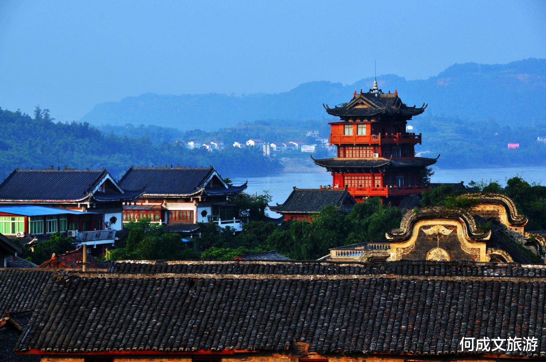 四川省 万里长江第一古镇：将于5月开放，有望冲击“5A景区”，位于四川