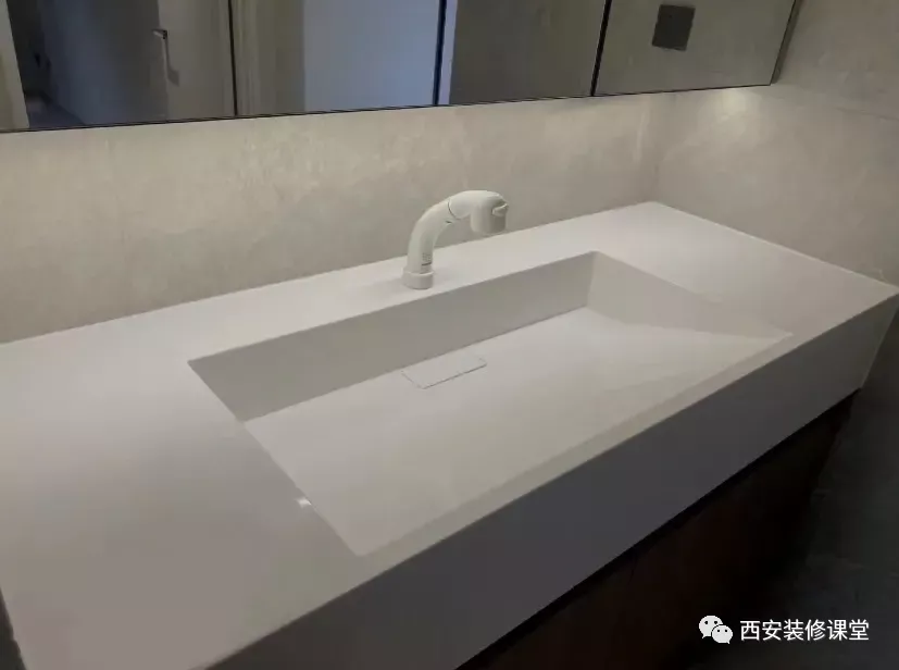 岩板用到哪都行，慎选一体盆