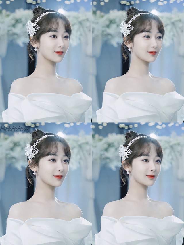 杨紫|童颜夫妇举办婚礼，两人甜蜜接吻，杨紫却因身材臃肿被调侃是奉子成婚