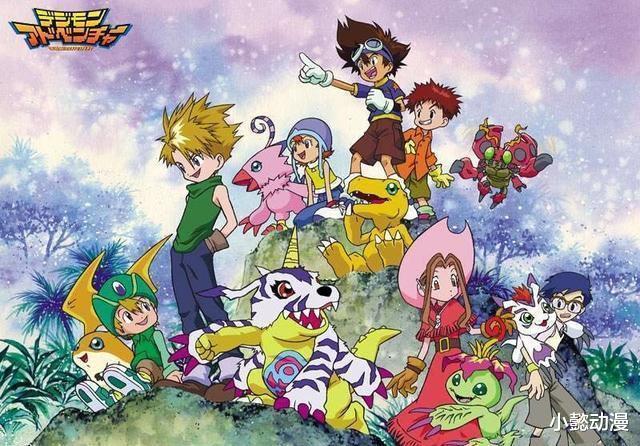 数码宝贝|《数码宝贝》中样子相同颜色不同的数码兽,你们还记得多少?