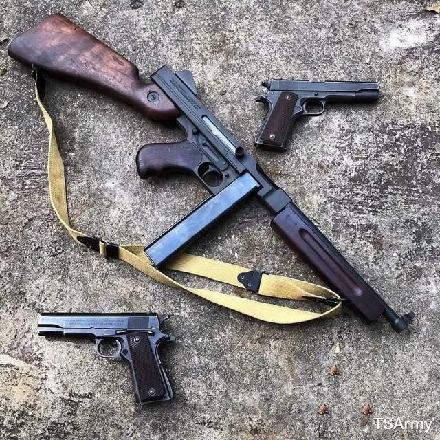 冲锋枪|盘点二战期间25种著名单兵自动武器