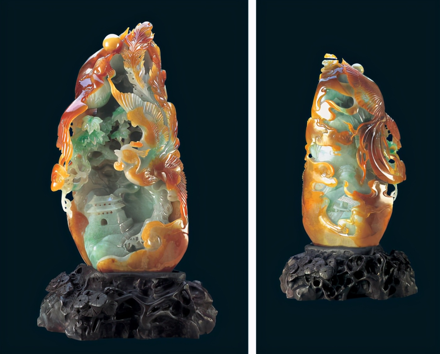 翡翠|中国当代玉雕大师翡翠精品！