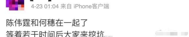 何穗|陈伟霆何穗疑似恋情曝光，二人交往时间被扒，男方情史丰富女方曾有短暂婚姻