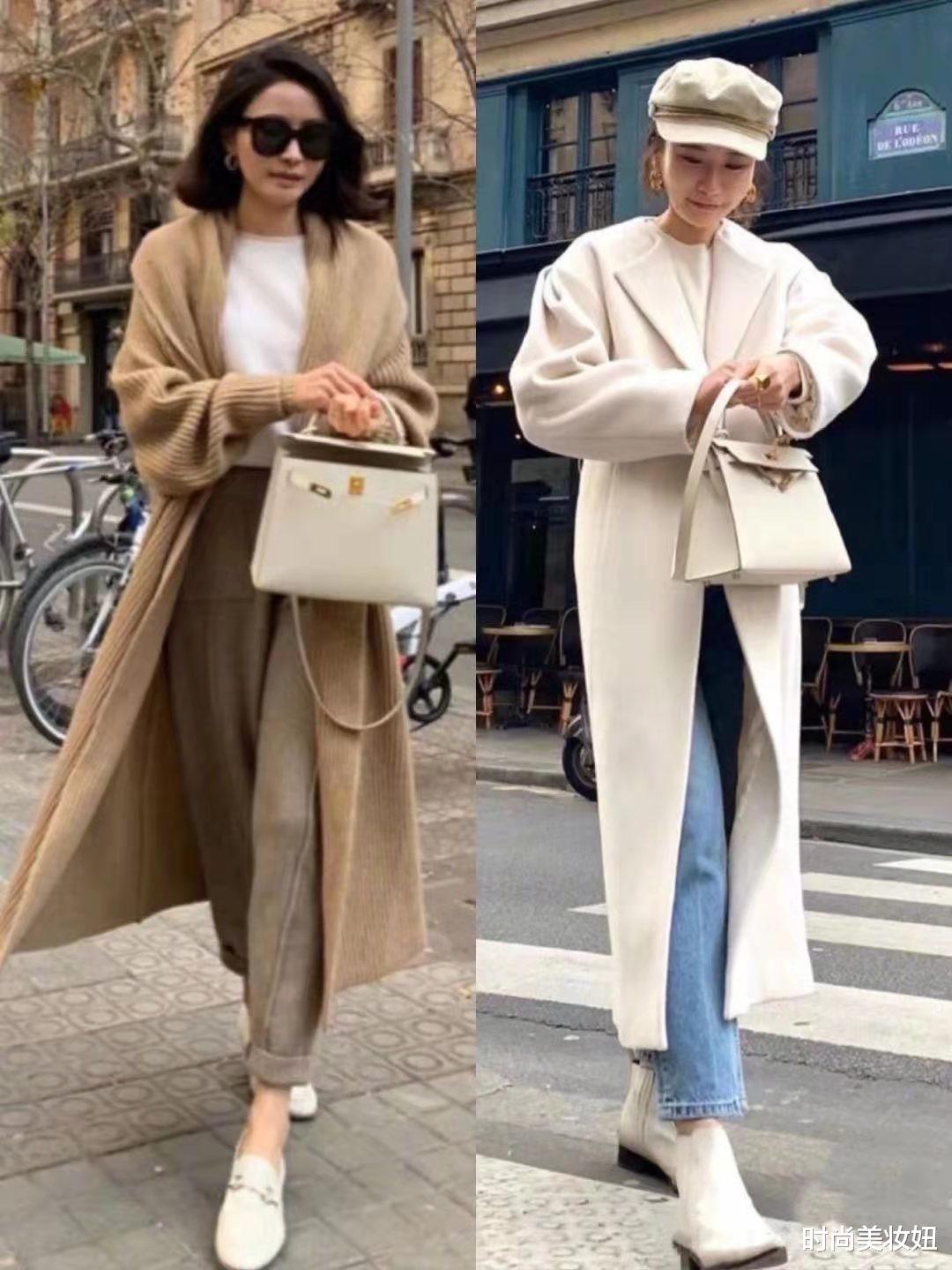 时尚美妆妞|这是我见过“最舒服”的秋冬穿搭，极简大气的通勤装，气质美绝了