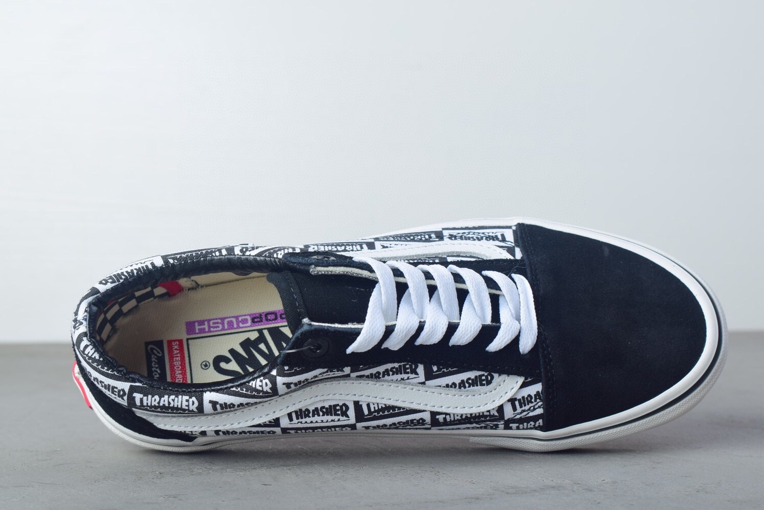 莆田鞋匠|VANS SKATE OLD SKOOL CUSTOMS × THRASHER联名