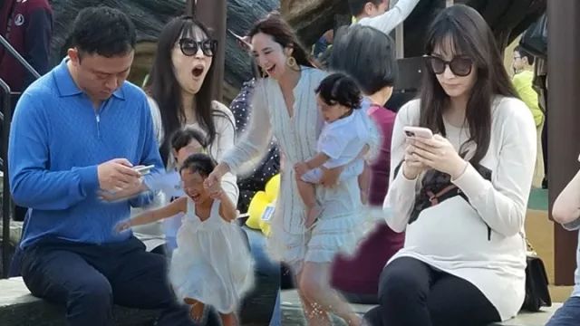 吴佩慈|吴佩慈一拖二快闪购物，老态尽显星味全无，为10亿生育金连剖四胎