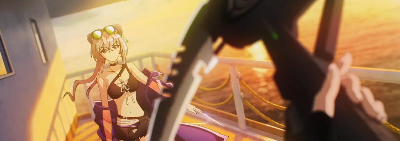 明日方舟|明日方舟多索雷斯假日泳装活动PV：这水陈的颜值 完爆游戏立绘