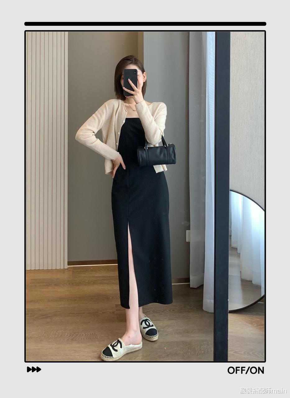 服装搭配师main|早秋解锁针织开衫的时髦穿法：这样搭裤子和裙子，落落大方显气质