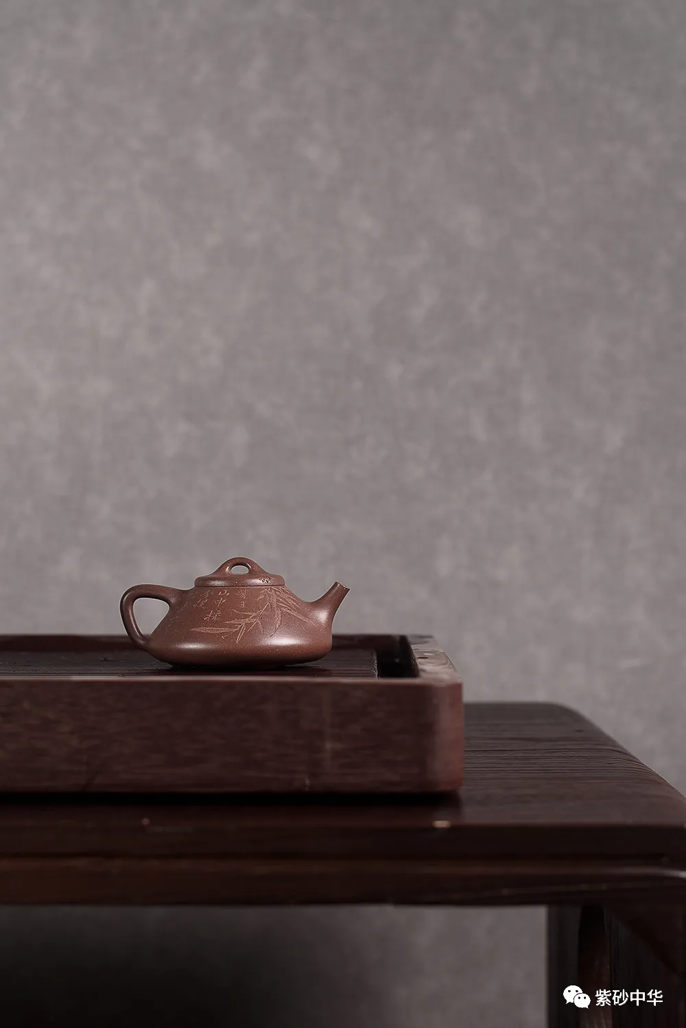 紫砂中华 江智慧【逐砂】子冶石瓢。秀气亭立,文气怡人