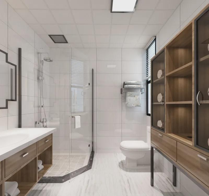 卫生间还傻傻做斜坡？有钱人早就“四面排水”了！排水快不堵塞！