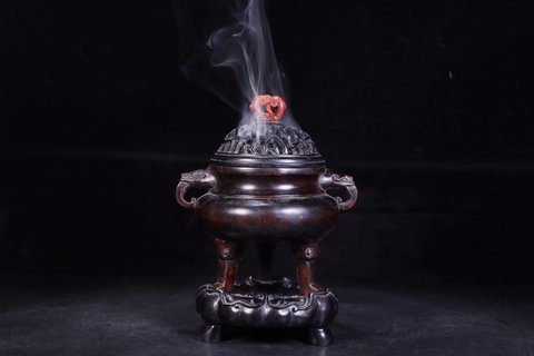 沉香木|老沉香木雕香薰