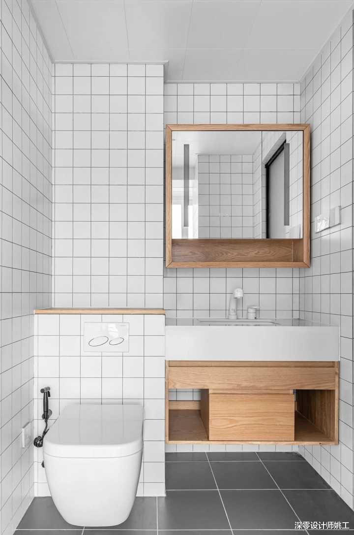 卫生间面积小,不如用镜柜,浴室柜,壁龛来增加收纳,用着真的不错