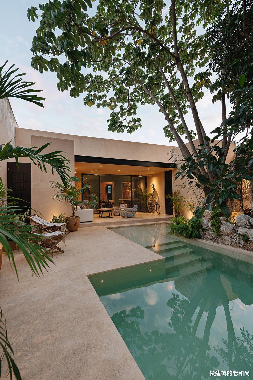 尊重殖民风格的老建筑改造：外部平平无奇，内部却大有乾坤