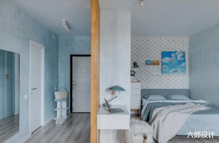 |36平方米1居室个性小屋，色彩的运用值得学习，真是惹人喜欢