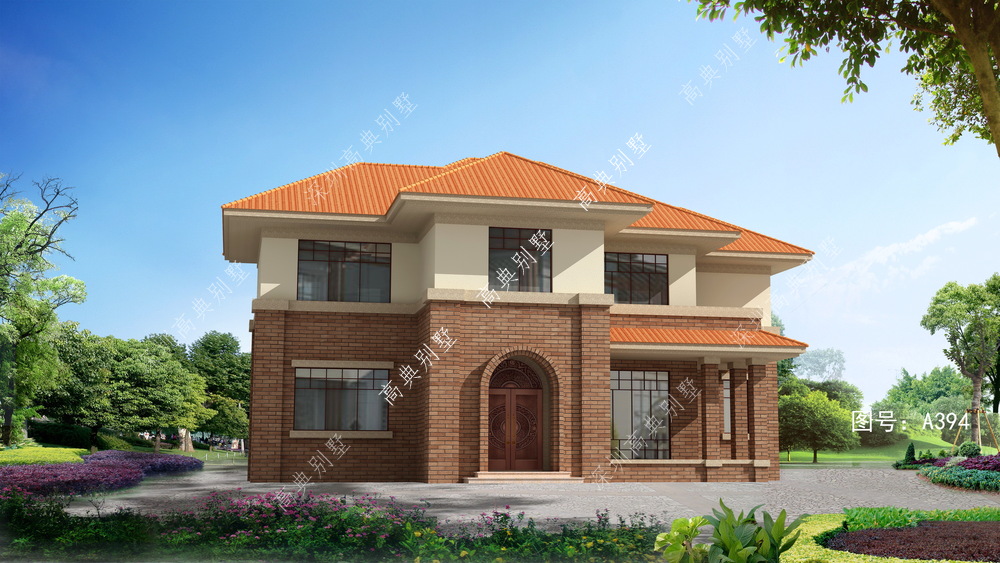 精致大气的欧式小别墅，布局合理，建在村里就是亮点。